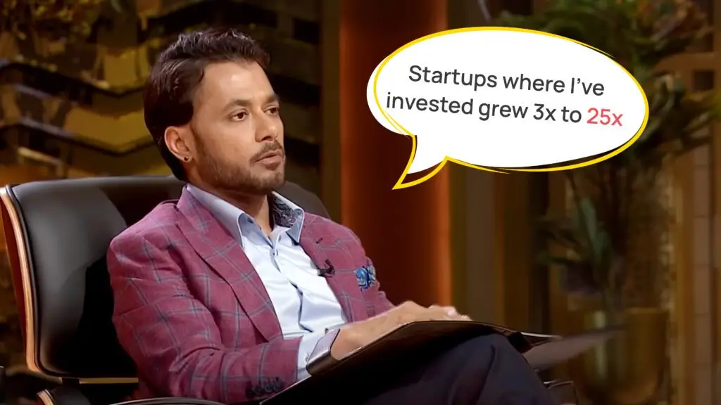 Shark Tank India judge Anupam Mittal says the startups he invested in grew ‘3x to 25x’