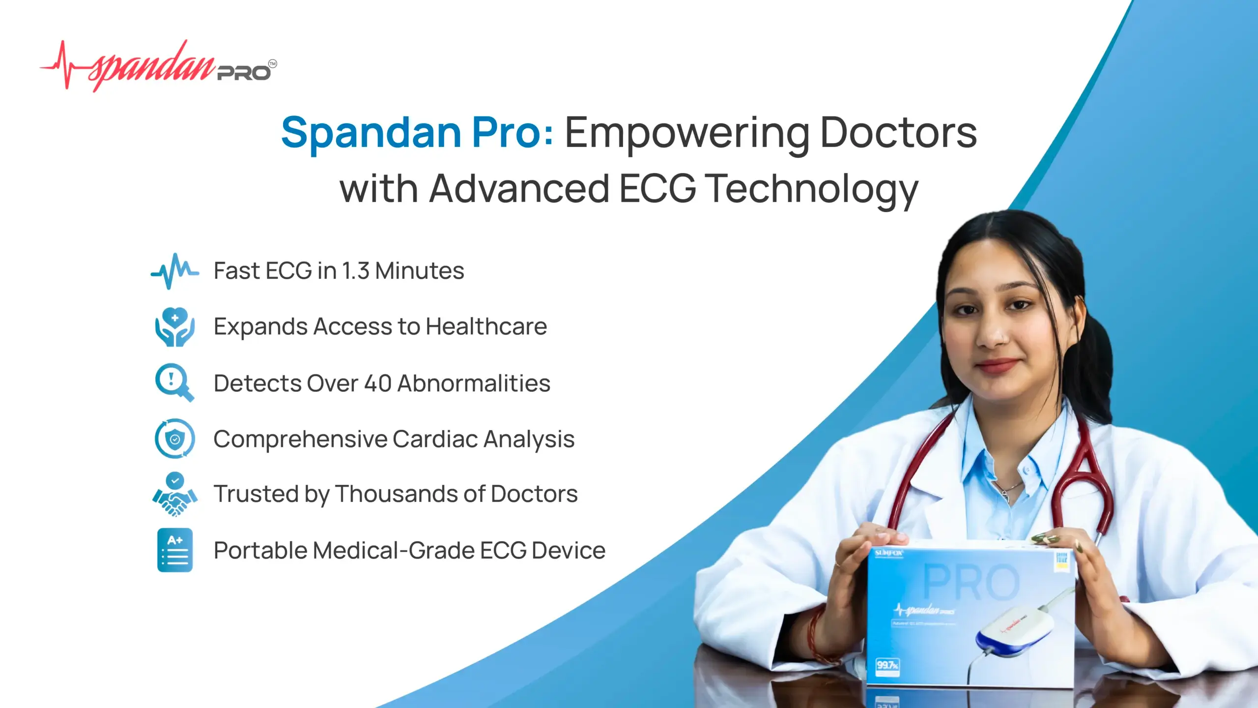 Spandan Pro: Empowering Doctors with Advanced ECG Technology