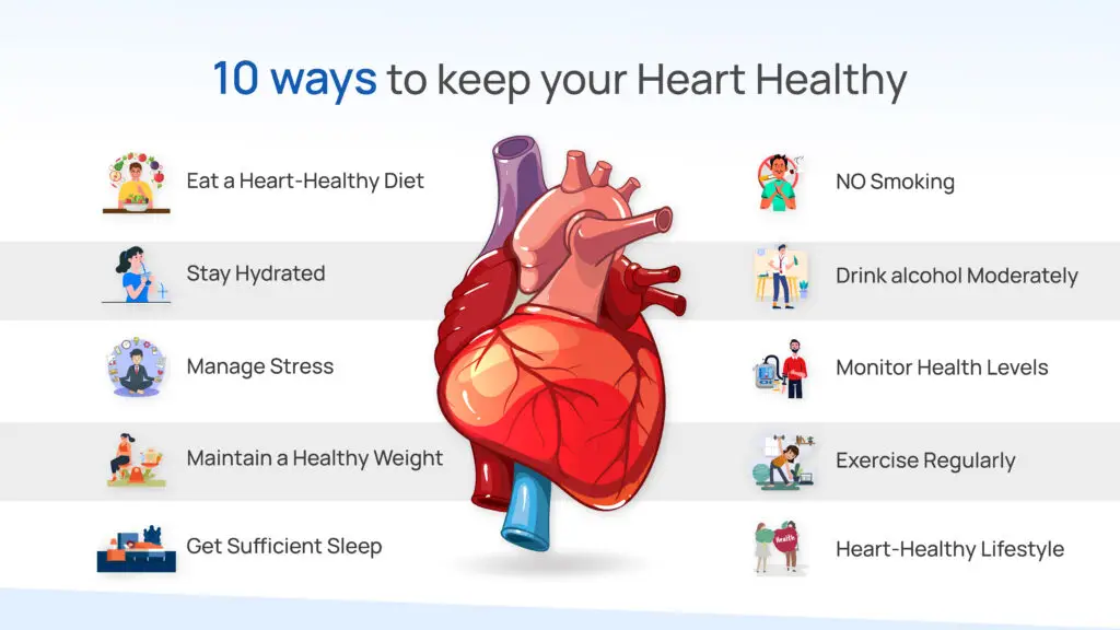 10 ways to keep your heart healthy