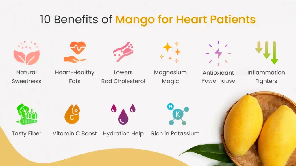 10 Benefits of Mango for Heart Patients